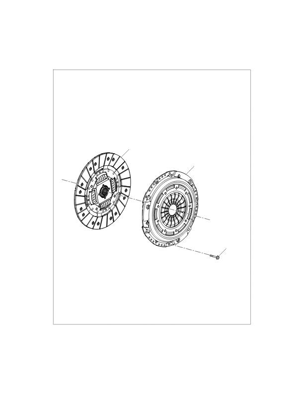 (1) Clutch Pressure Plate Maxus Parts Direct