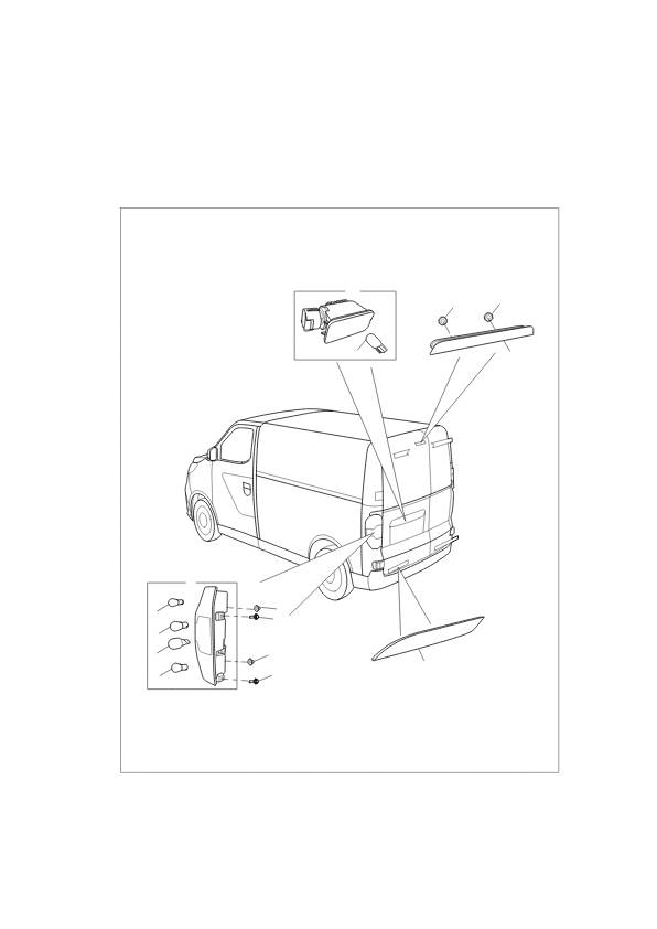 (11) Top Brake Light/Eye Level Brake Light Maxus Parts Direct