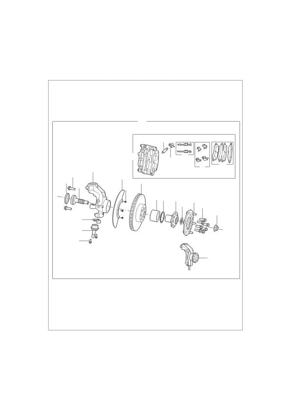 (19) OS Front Brake Caliper & Carrier Maxus Parts Direct