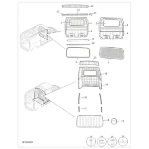Baffle Plate-Ware diagram