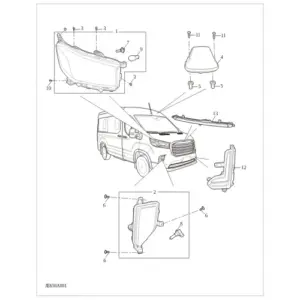 Front Lamp diagram