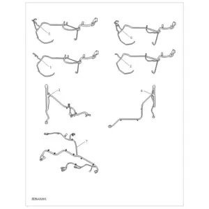 Door Wire Harnesses diagram