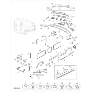 Body Exterior Trim diagram