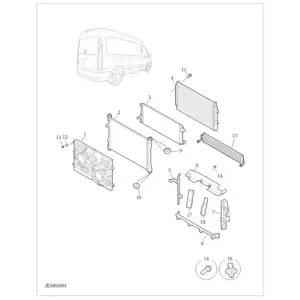 Front End Exterior Airflow diagram