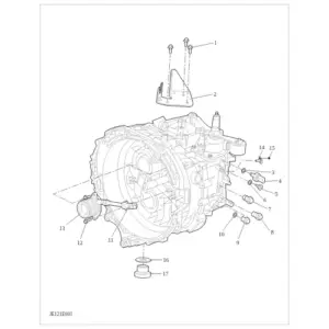 Transmission accessory-6MT Front Drive diagram