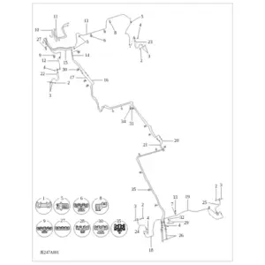 Brake Pipes diagram