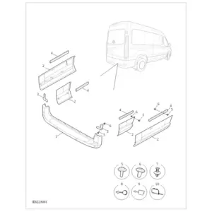 Rear Bumper diagram