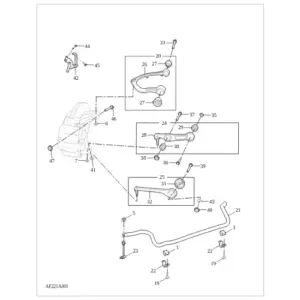 Front Suspension diagram