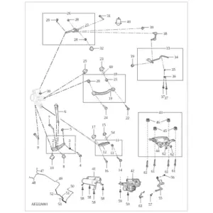 Rear Suspension diagram