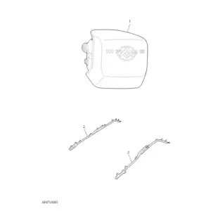 Driver's AirBag and CURTAIN diagram