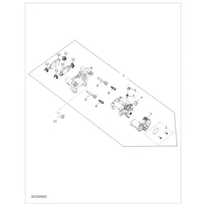 Rear Electric Parking Brakes diagram