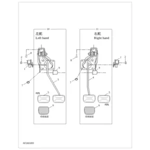 Brake Pedal diagram