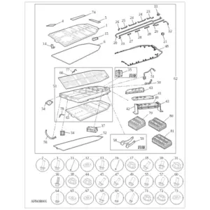 Inside the power battery diagram