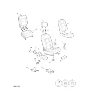 Front Manual Seat（R） diagram
