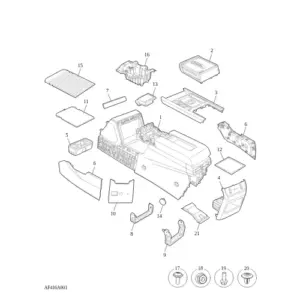 Floor Console diagram
