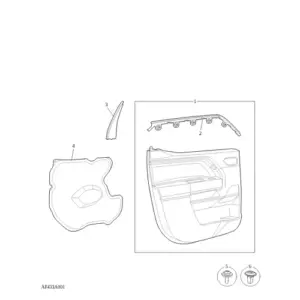 Rear Door Trim diagram