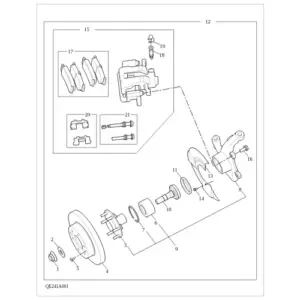 Front Brakes diagram