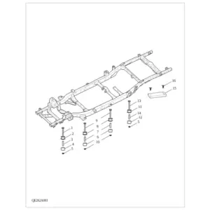 Frame to Body Mounts diagram