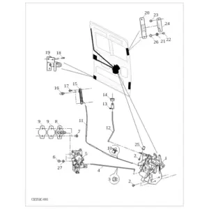 SideSlidingDoorLock diagram