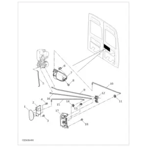 RearDoorHandle diagram