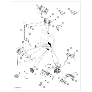 RearDoorHood diagram