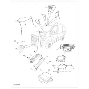 Body Interior & Exterior Electronics diagram