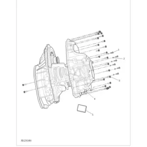 Transmission shell-6MT&6AMT diagram