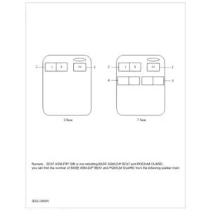 Arrangement for VAN Vehicle (UK、Hong Kong) diagram