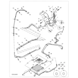 RefrigerantPlumbing&Hardware diagram