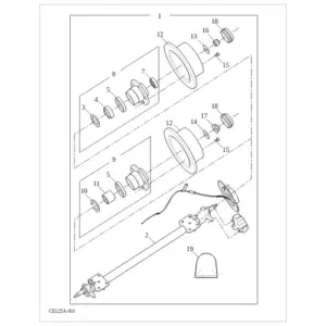 Rear Driven Axle diagram