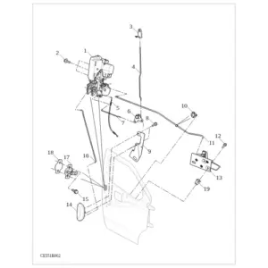 FrontDoorHandleandLock diagram