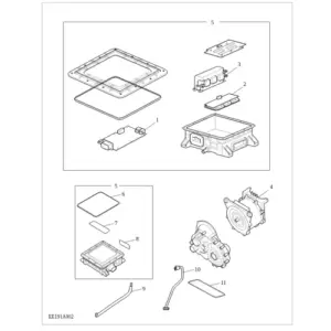 The internal parts of EPT diagram
