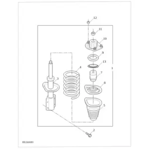 FrontShockAbsorber diagram
