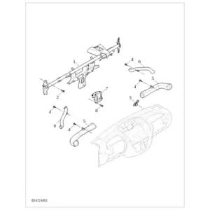 InstrumentPanelCrossmember diagram