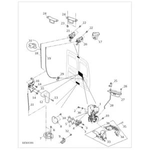 RearDoorHood diagram