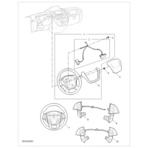 STEERING WHEEL diagram