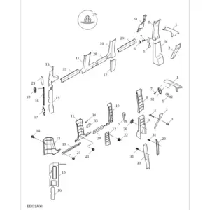 BodyUpperStructureGarnishTrim diagram