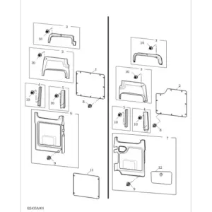 RearDoortrim diagram