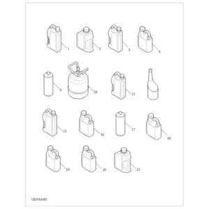 Lubricant diagram