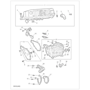 Motor controller and accessories diagram