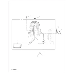 Brake Pedal diagram