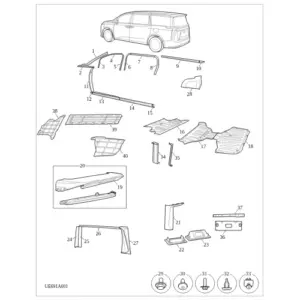 Body Exterior Trim diagram