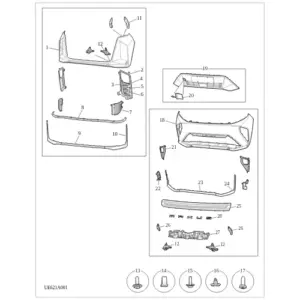 Front Bumper diagram