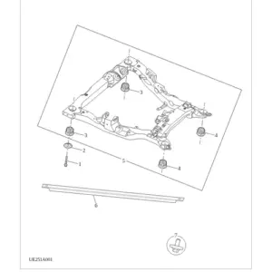 Front Sub-frame diagram