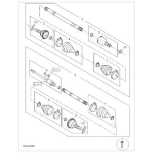 Propshaft diagram