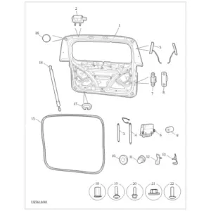 Rear Door diagram