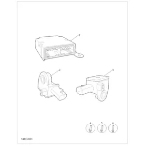 Air Bag Control Unit diagram