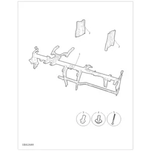 Instrument Panel Crossmember diagram
