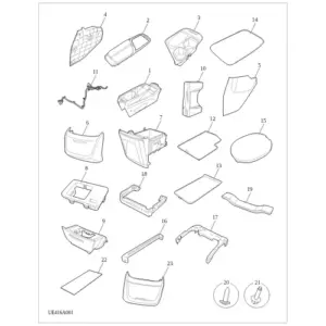 Floor Console diagram