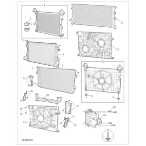Front End Exterior Airflow diagram